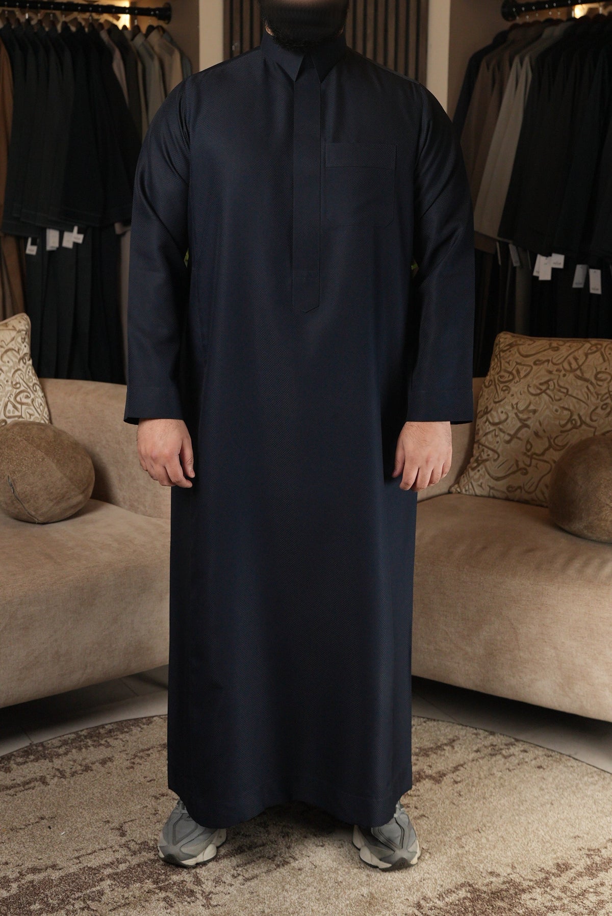 Classic Navy Diamond Thobe