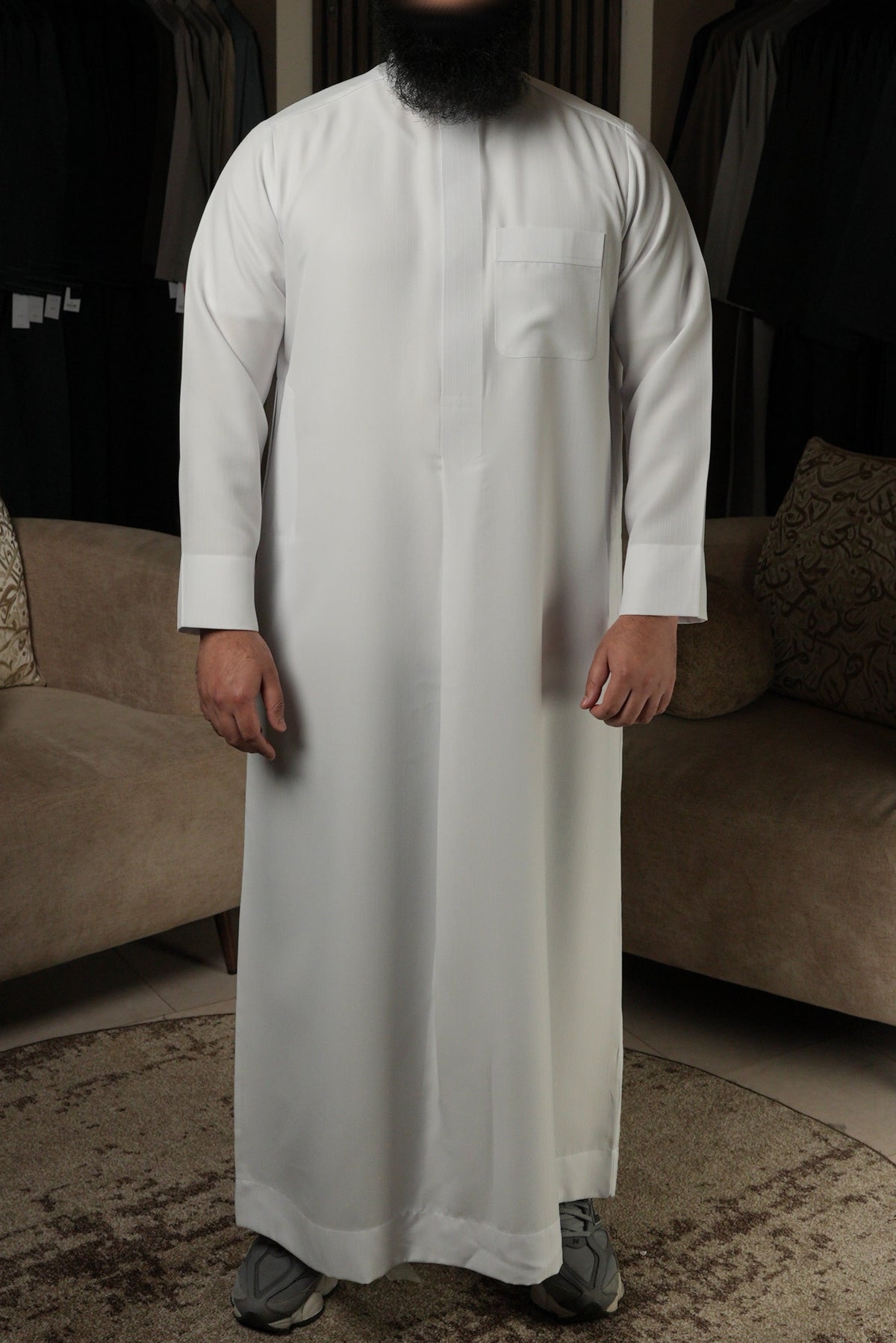 Kuwaiti White Kite Thobe