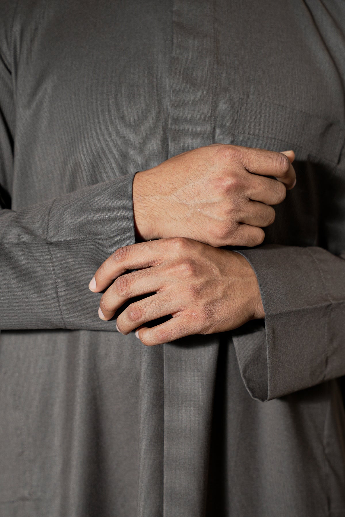 Brown Kuwaiti Thobe