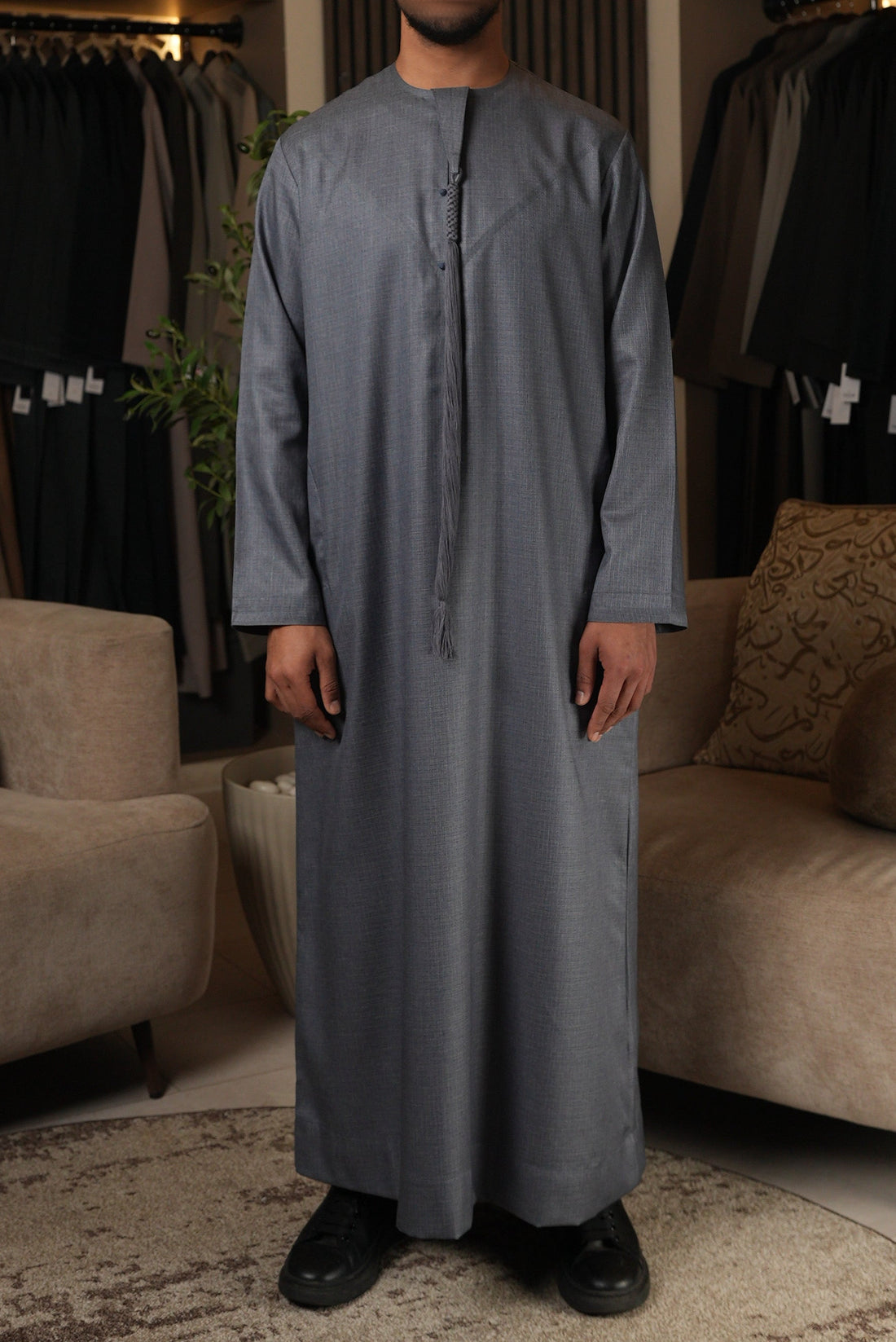 Cashmere Light Blue Emirati Thobe