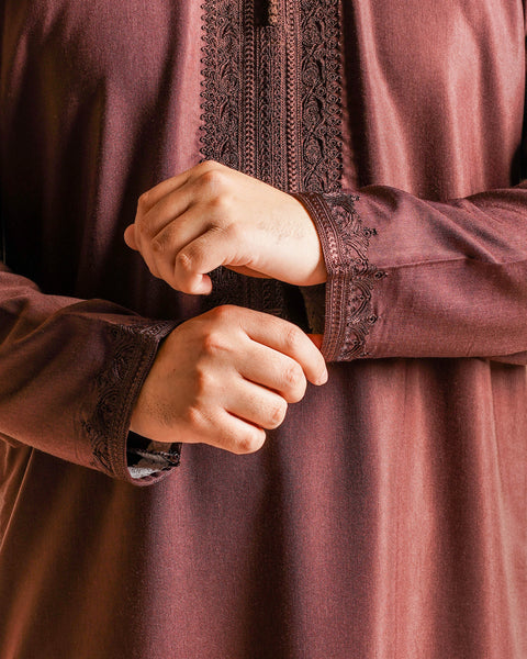 Morrocan Mahogany Kaftan