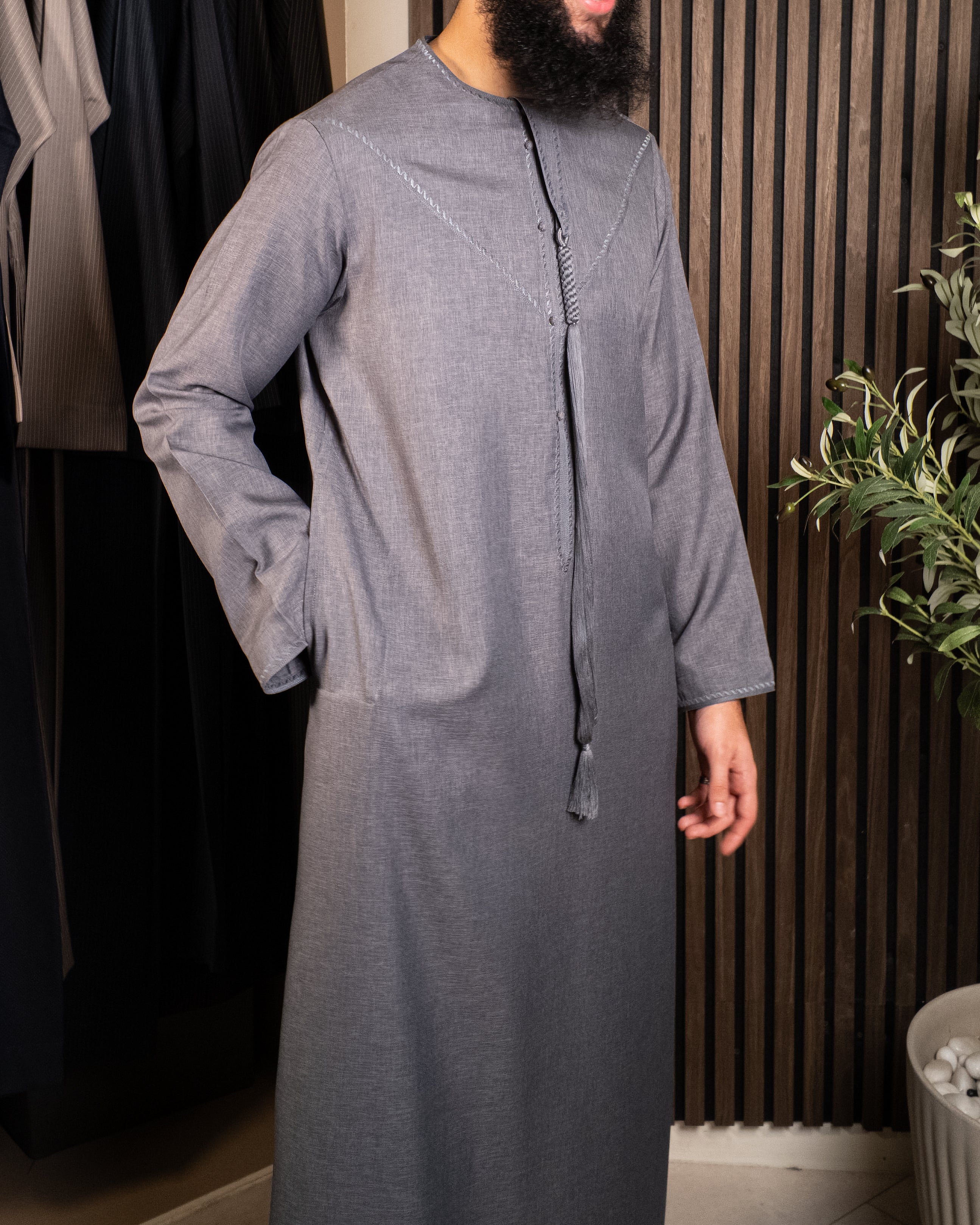 Slate Grey Emirati Thobe